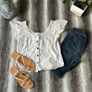 Off White Universal Thread Blouse